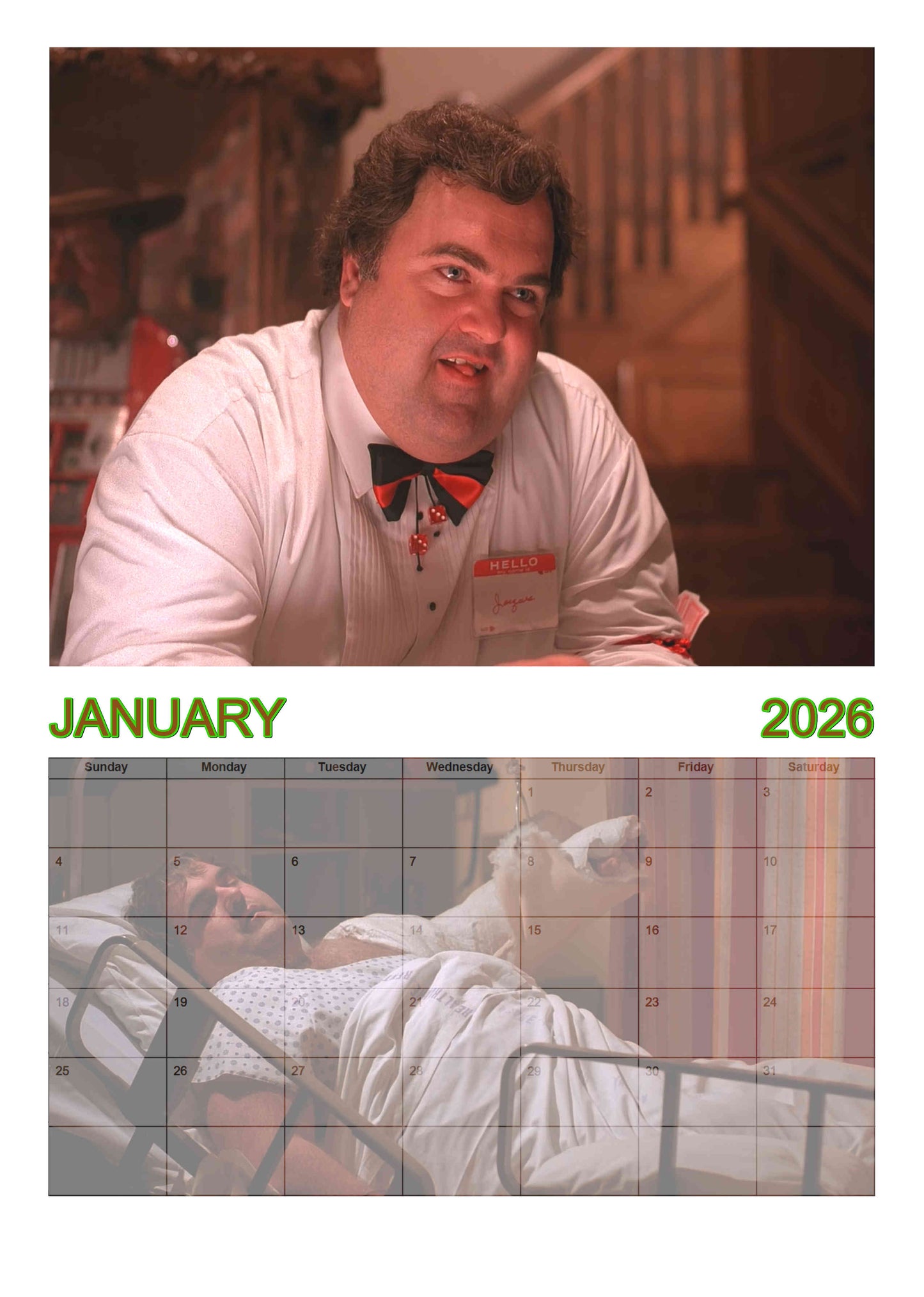 Hunks of Twin Peaks : Forbidden Pleasures | 2026 calendar