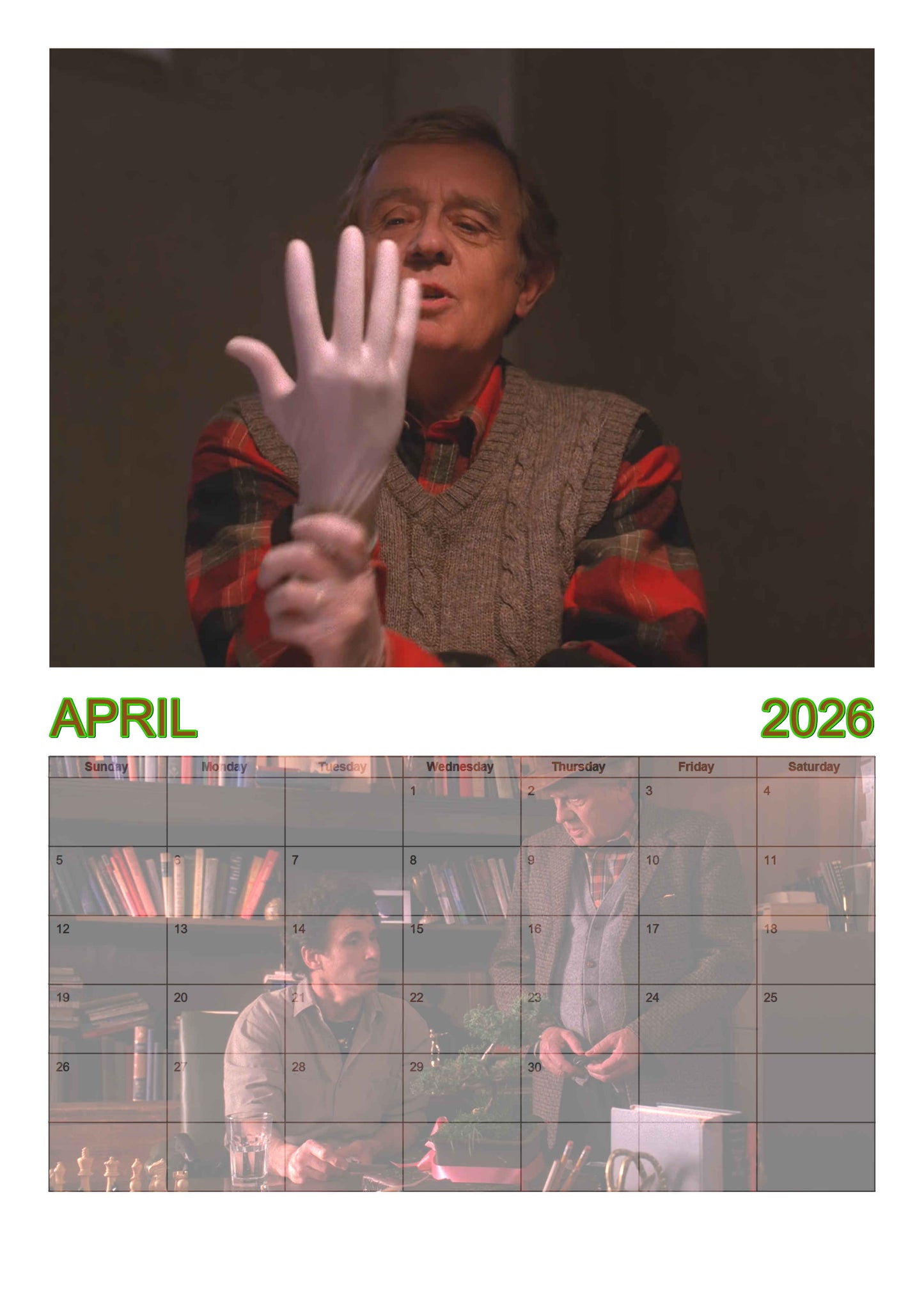 Hunks of Twin Peaks : Forbidden Pleasures | 2026 calendar