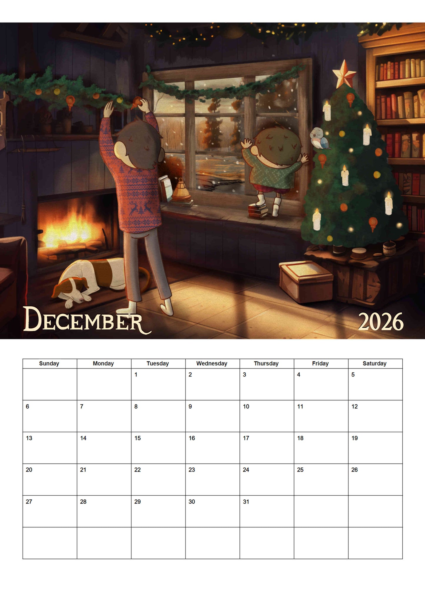 Over The Garden Wall | 2026 Wall Calendar