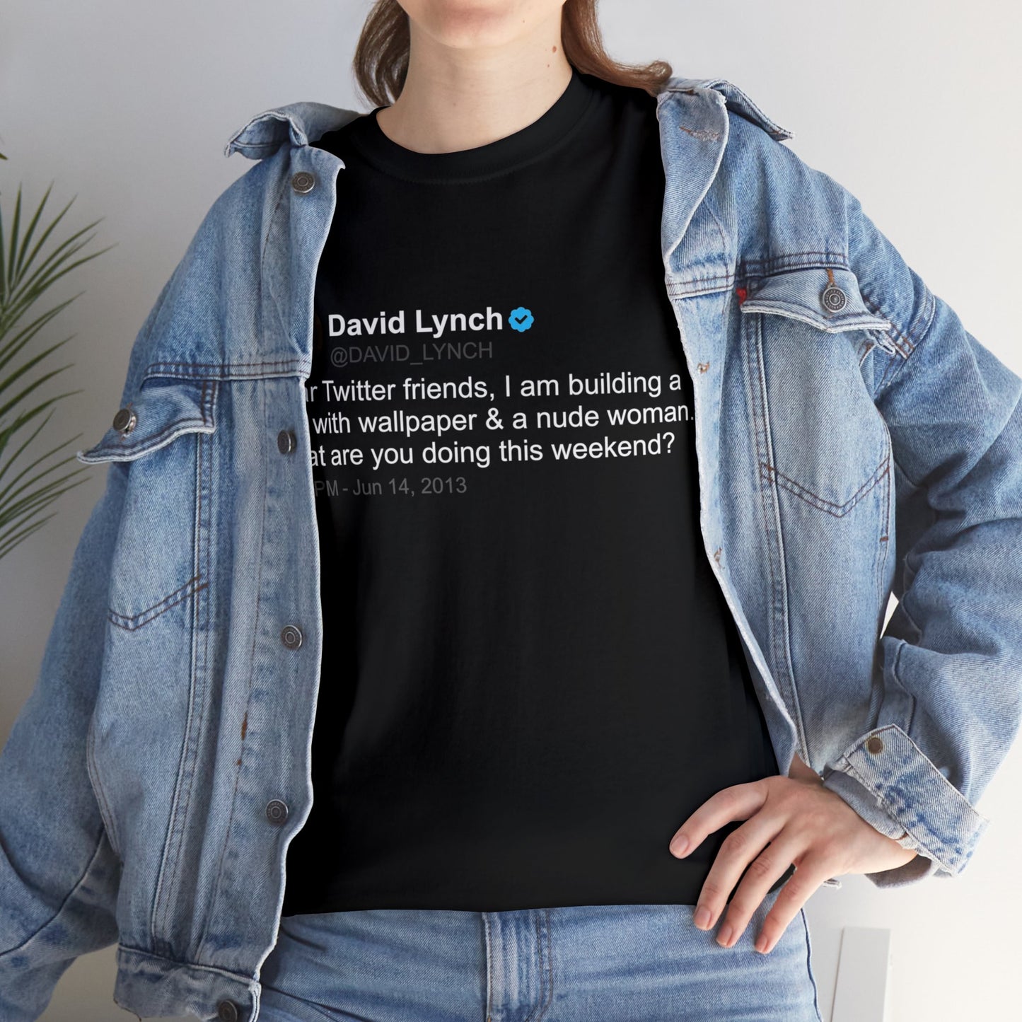 David Lynch 'nude woman' T Shirt | Twitter Classics