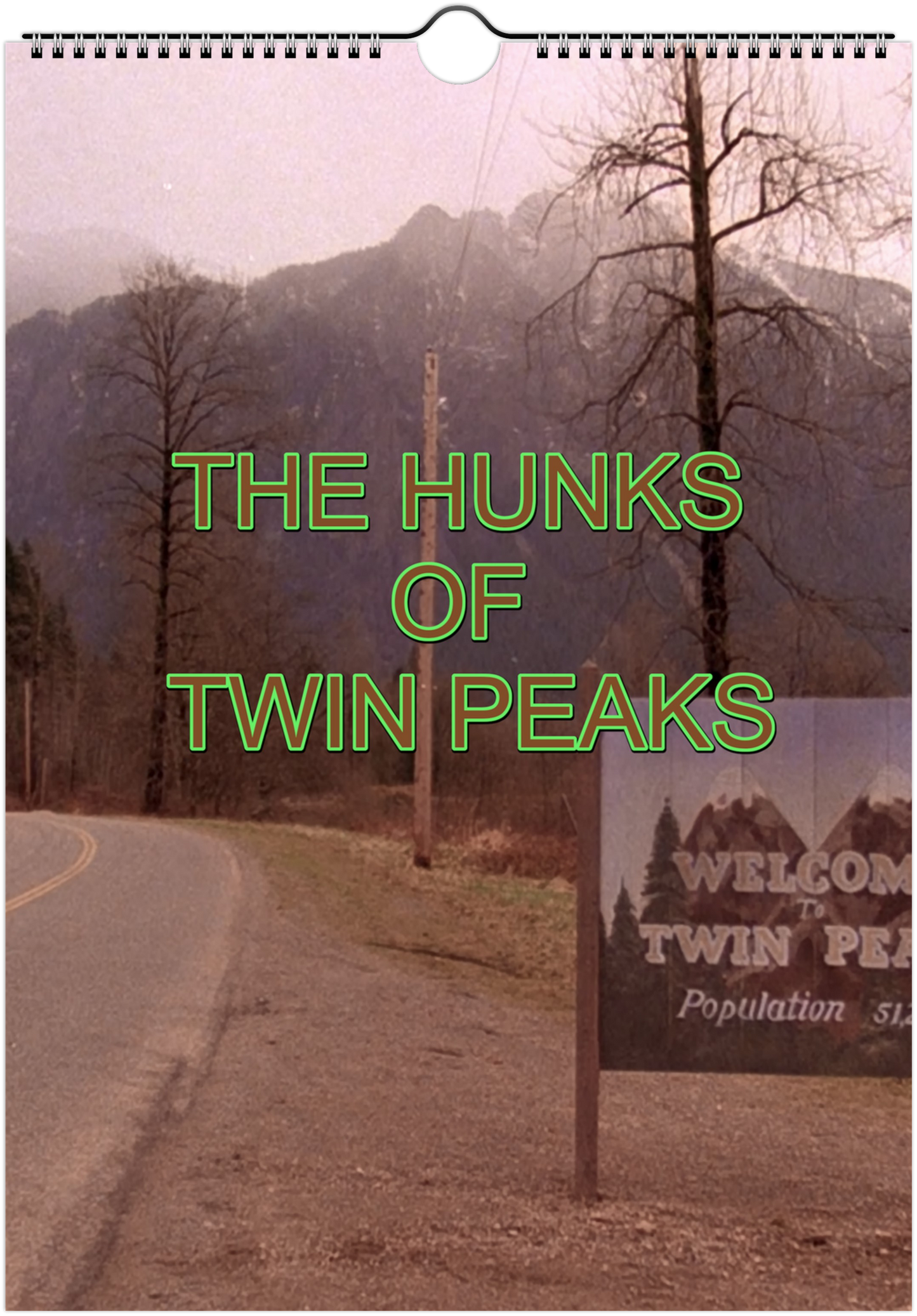 Hunks of Twin Peaks | Wall calendar | 2026 version
