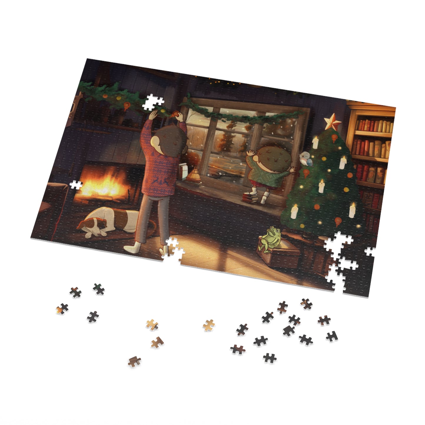 Over The Garden Wall - 110, 252, 500 and 1000 piece jigsaw puzzle