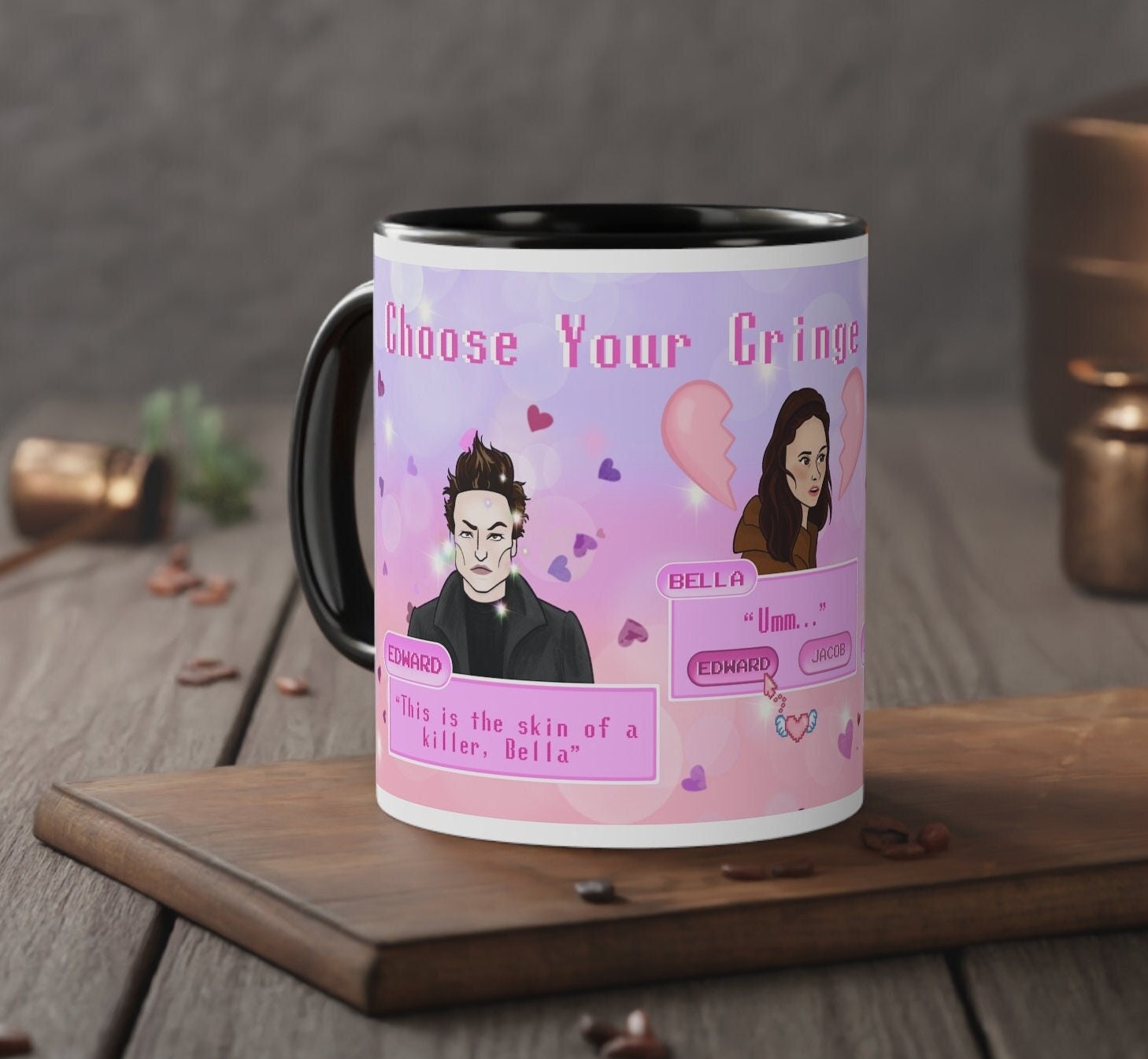 Twilight Dating Sim  Killer mug – MoonZoo