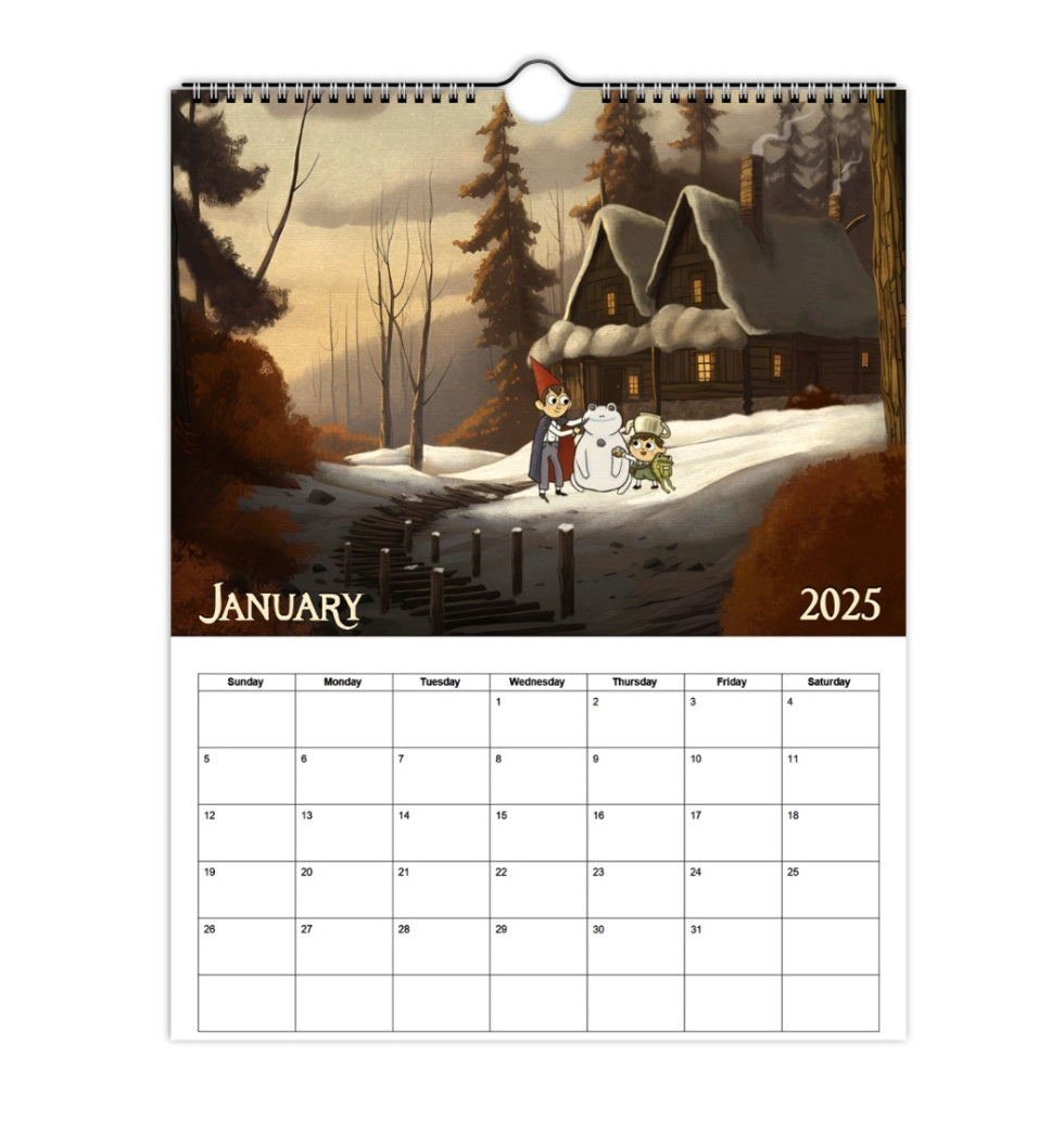 Over The Garden Wall | 2025 Wall Calendar