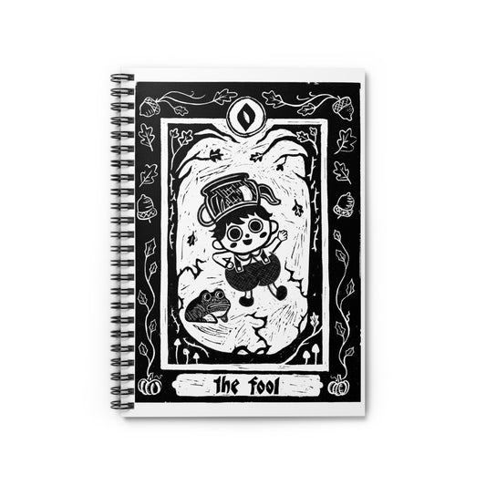 Over The Garden Wall | The Fool | Spiral Notebook | Ruled Line