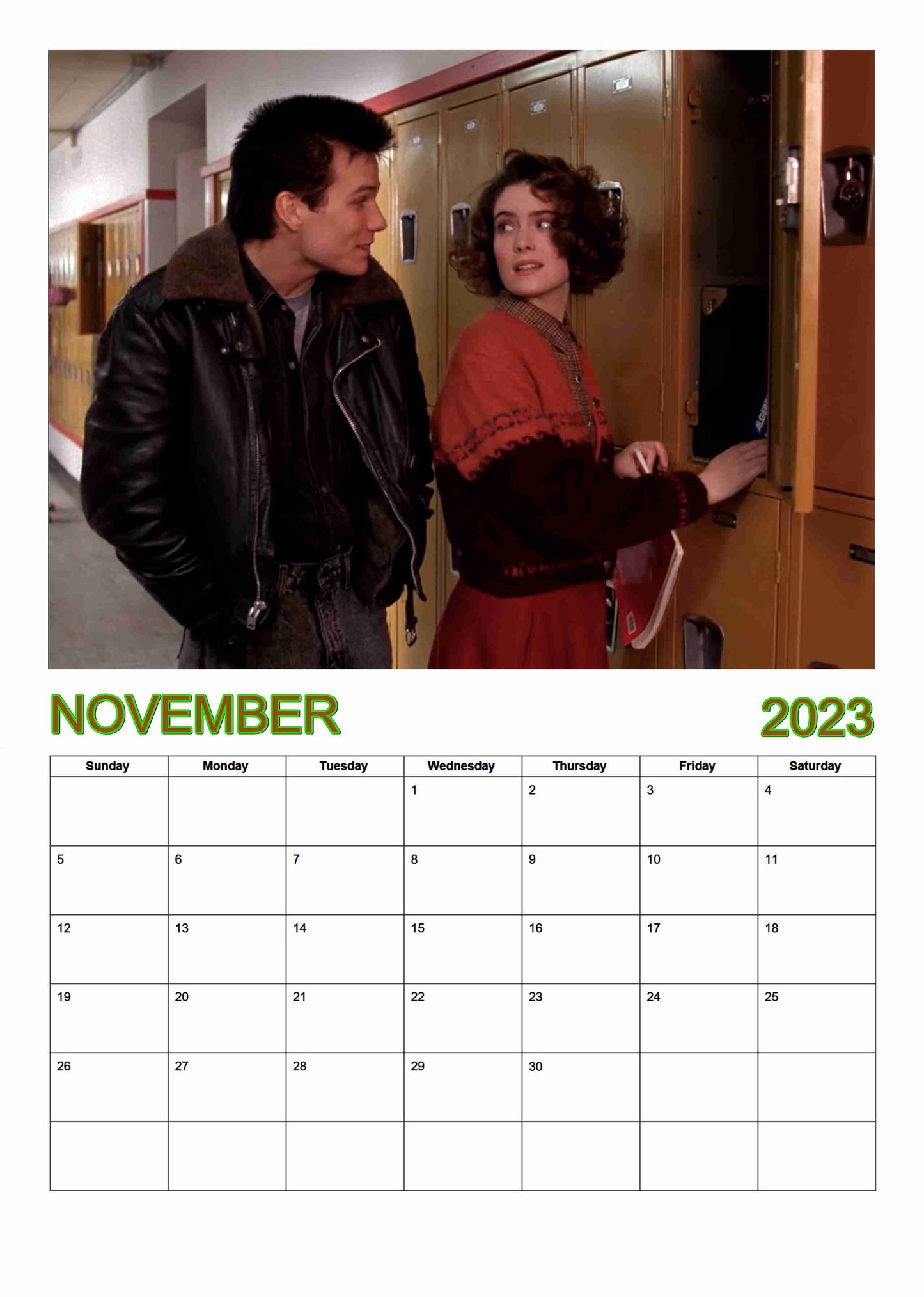 Preview of the month of November featuring James and Donna