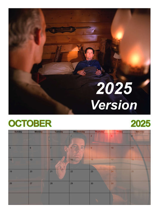 Hunks of Twin Peaks : Forbidden Pleasures | 2025 calendar