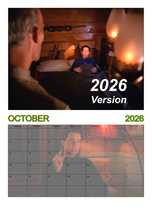 Hunks of Twin Peaks : Forbidden Pleasures | 2026 calendar