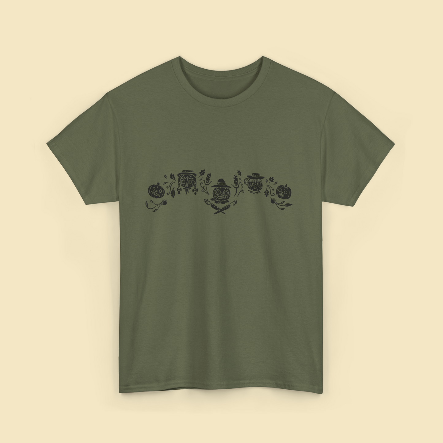 Over the Garden Wall | Don Your Vegetables | Lino Print T shirt