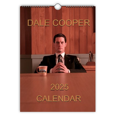 Twin peaks | Dale Cooper |  2025 Wall calendar