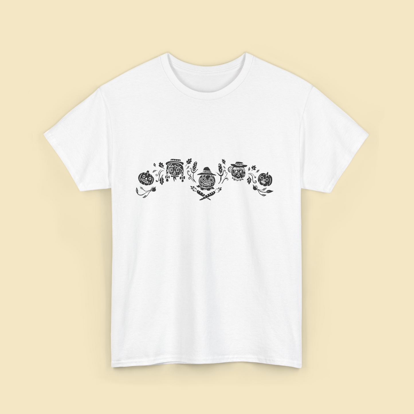 Over the Garden Wall | Don Your Vegetables | Lino Print T shirt