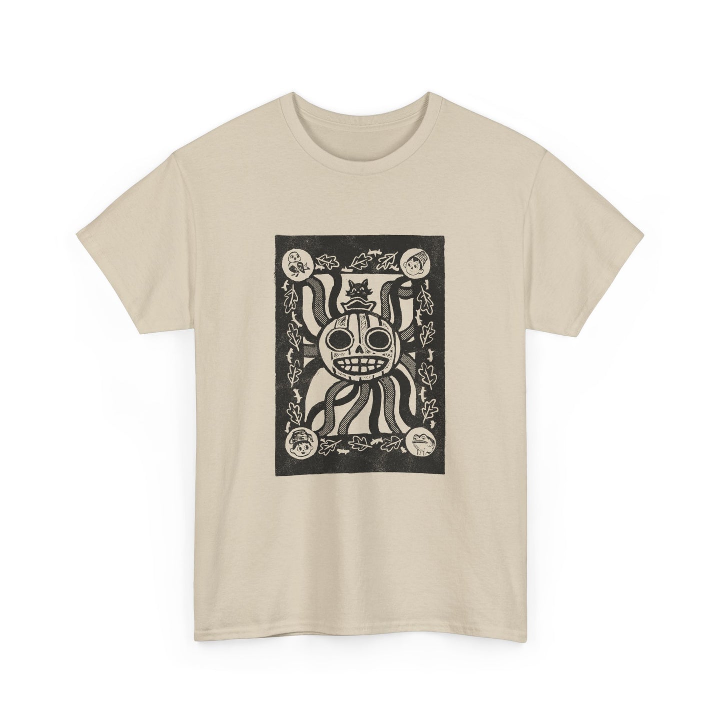 Over the Garden Wall | You'll Join Us | Lino Print T shirt