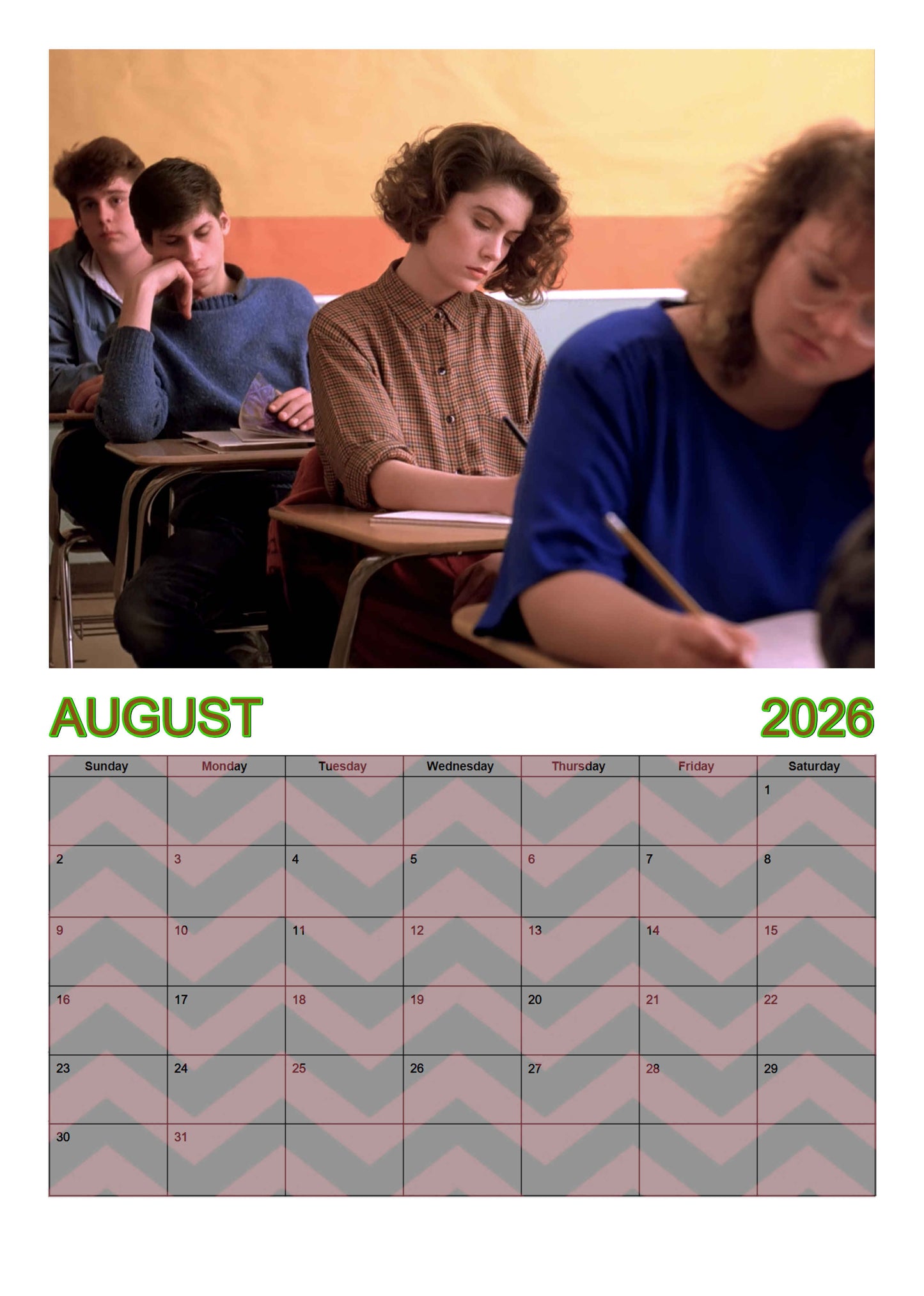 Twin Peaks 2025-26 Academic Calendar