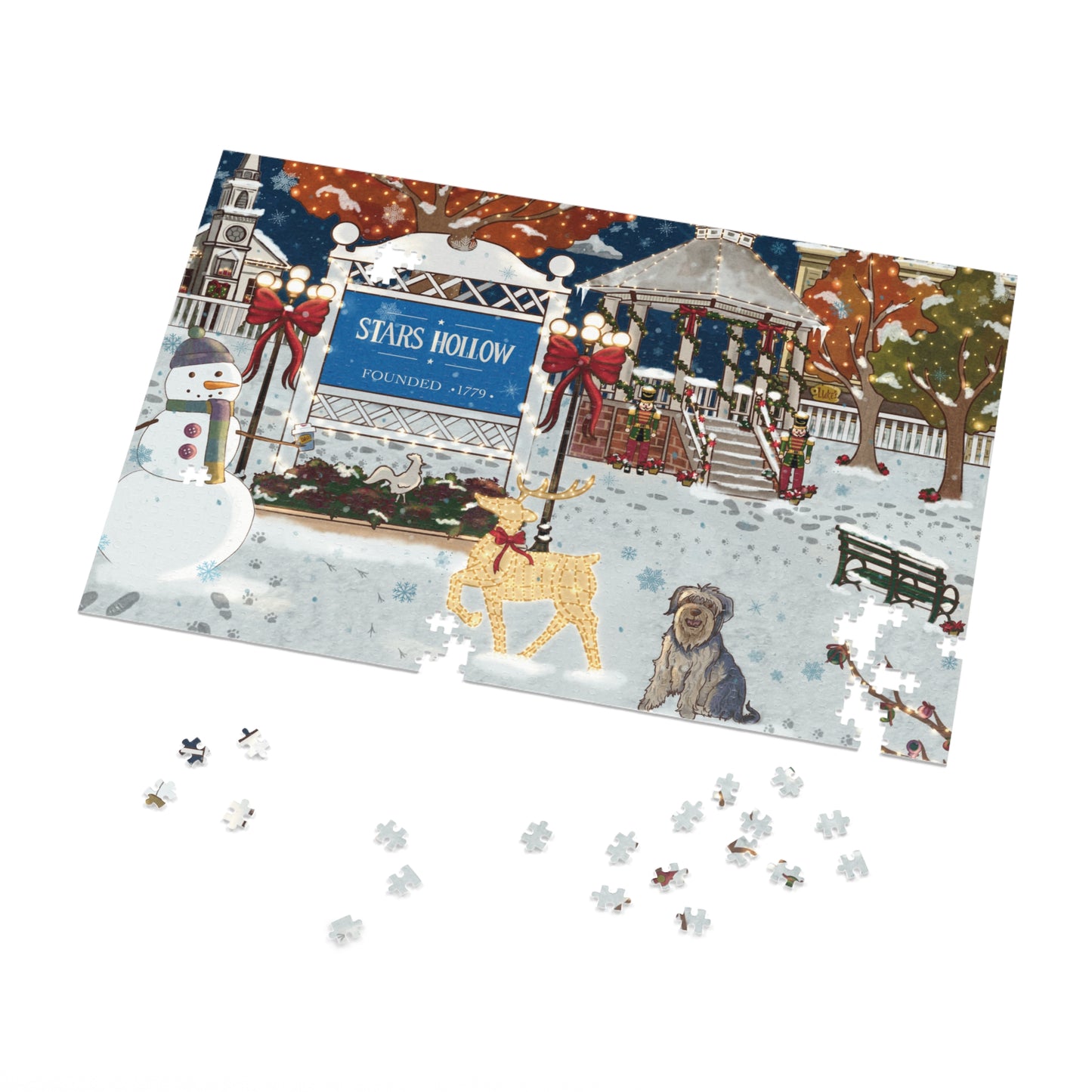 Gilmore Girls - Christmas Edition - 110, 252, 500 and 1000 piece jigsaw puzzle