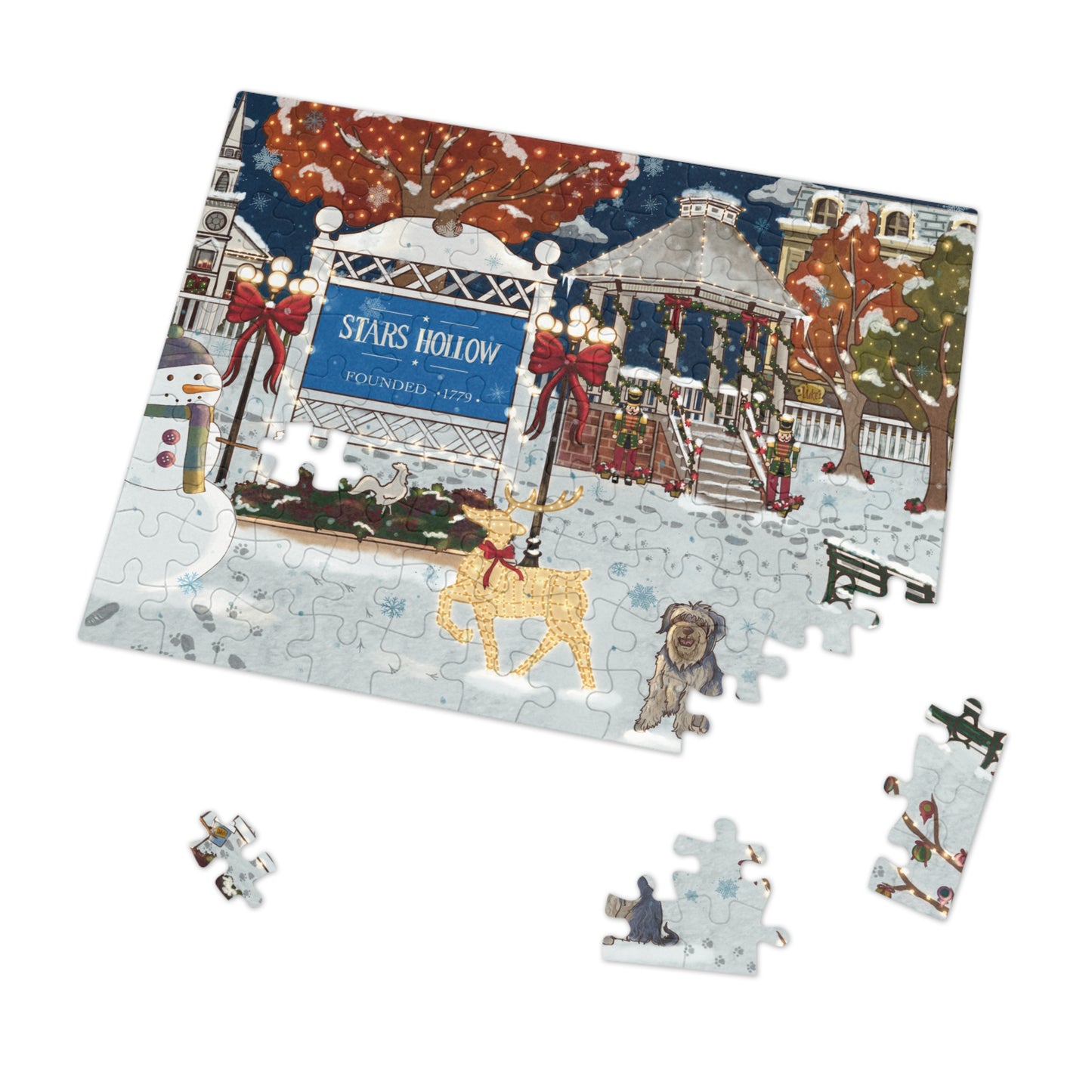 Gilmore Girls - Christmas Edition - 110, 252, 500 and 1000 piece jigsaw puzzle