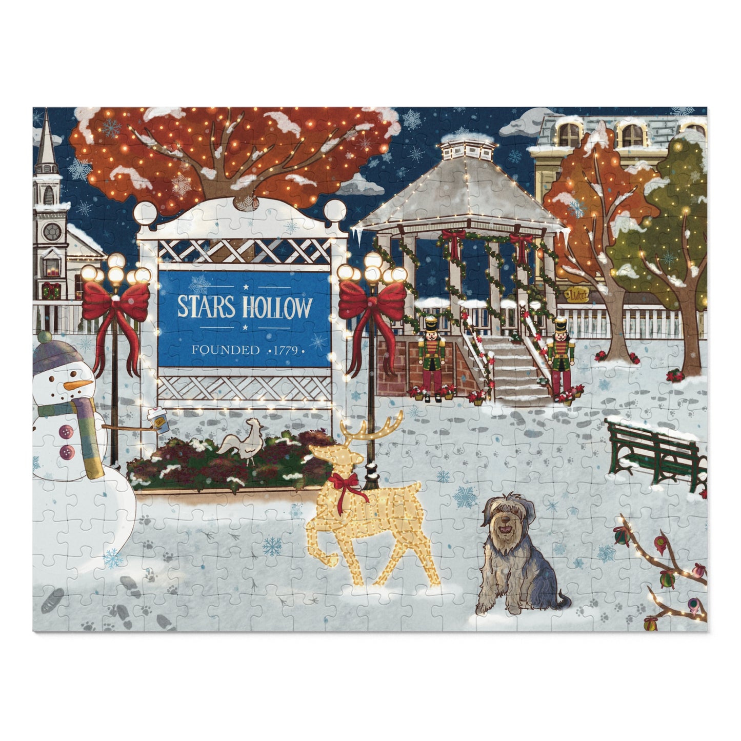 Gilmore Girls - Christmas Edition - 110, 252, 500 and 1000 piece jigsaw puzzle