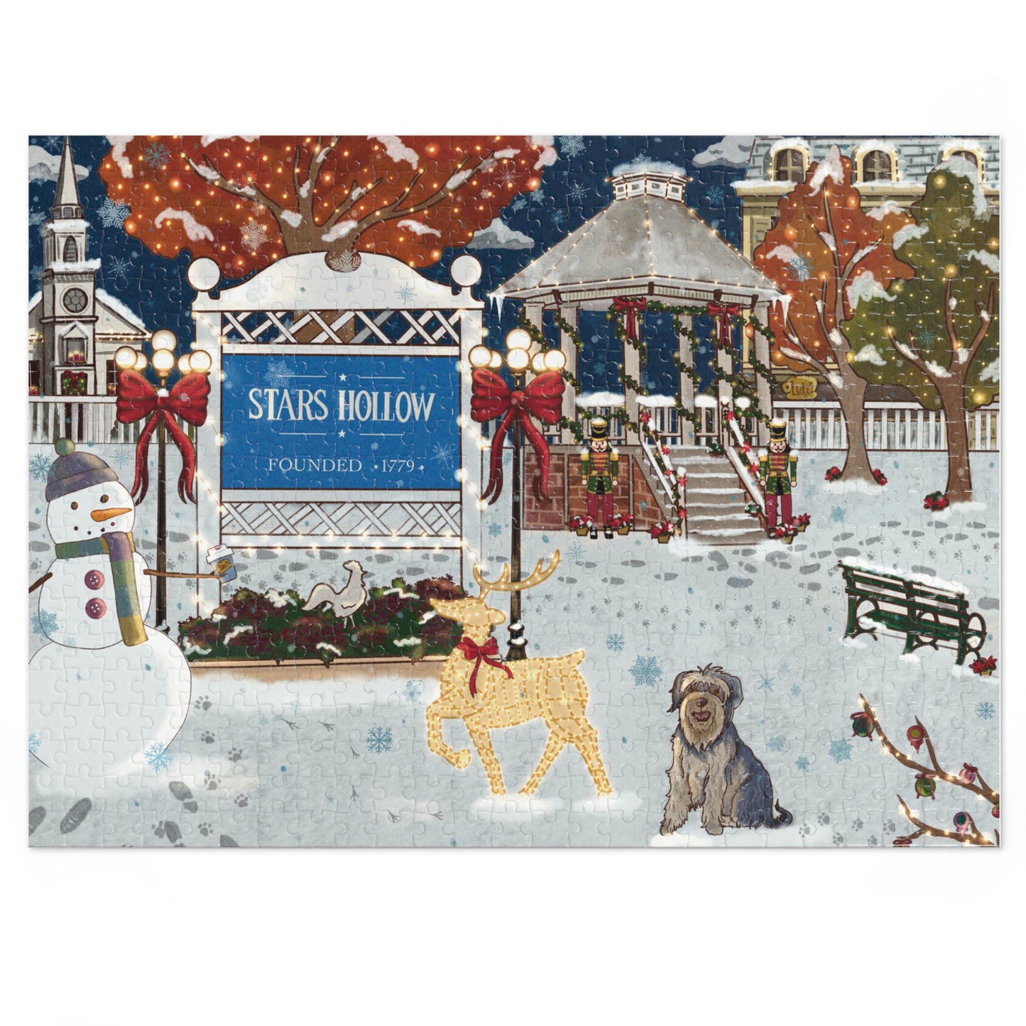 Gilmore Girls - Christmas Edition - 110, 252, 500 and 1000 piece jigsaw puzzle