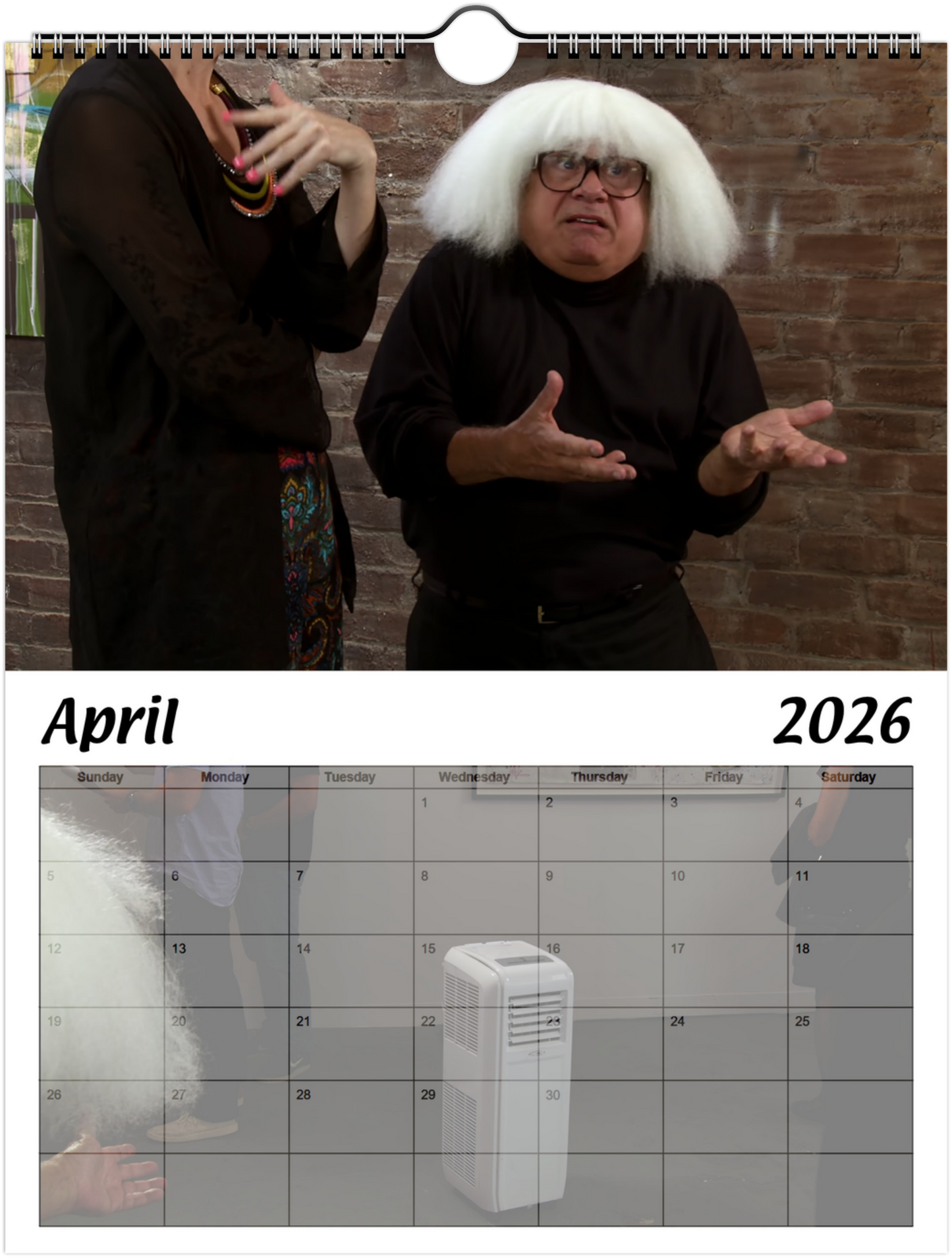 Its Always Sunny, Frank Reynolds, 2026 Wall calendar