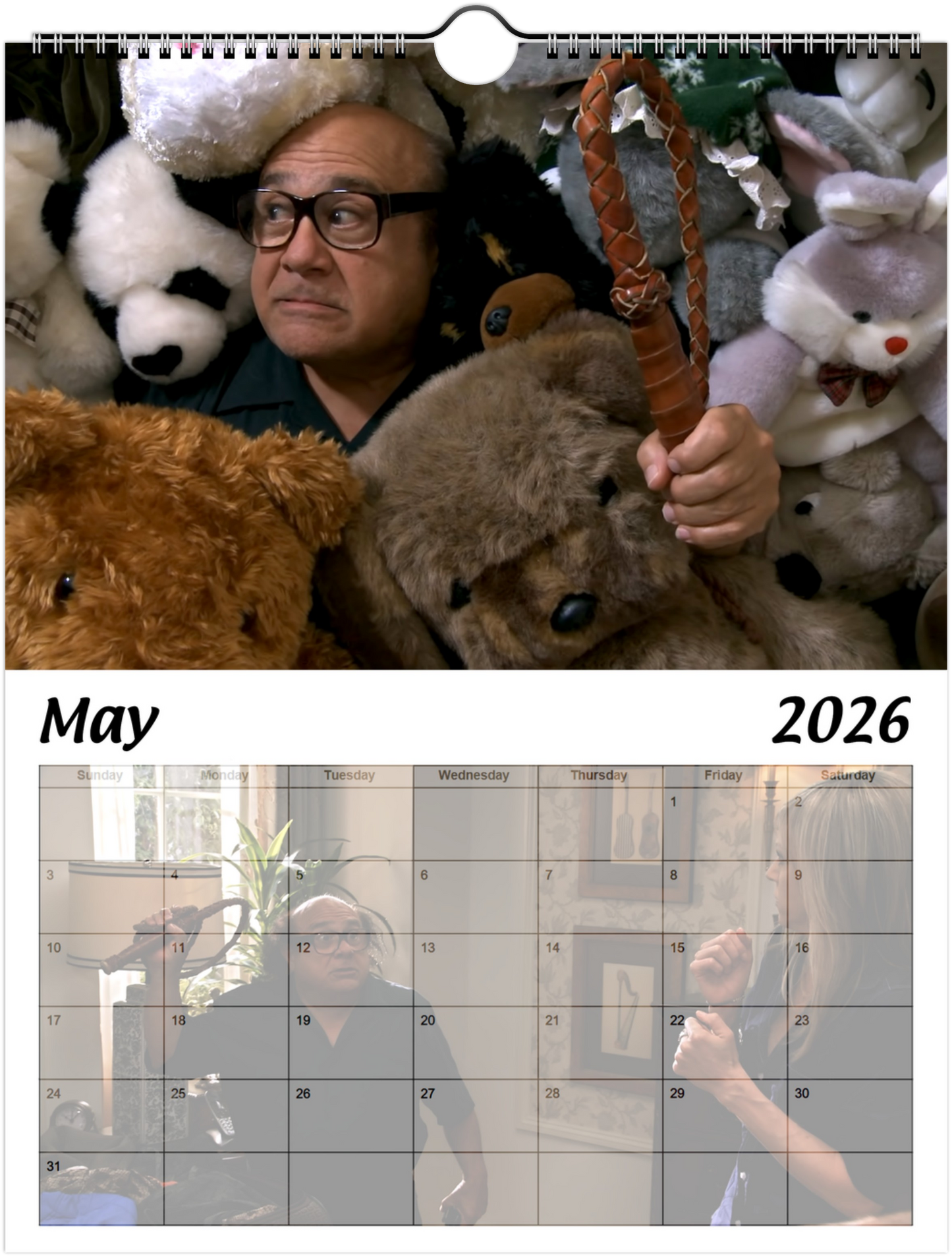 Its Always Sunny, Frank Reynolds, 2026 Wall calendar