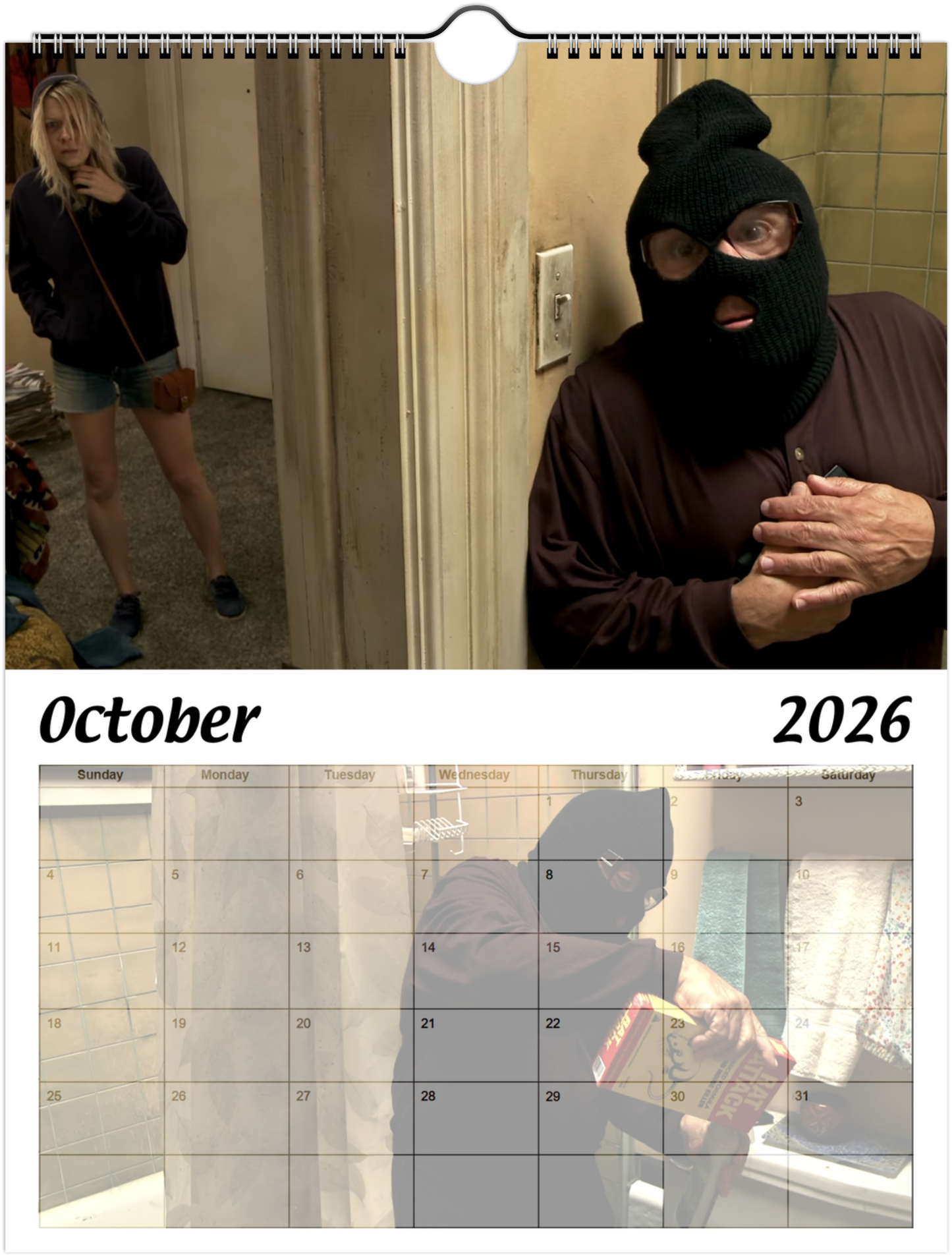 Its Always Sunny, Frank Reynolds, 2026 Wall calendar
