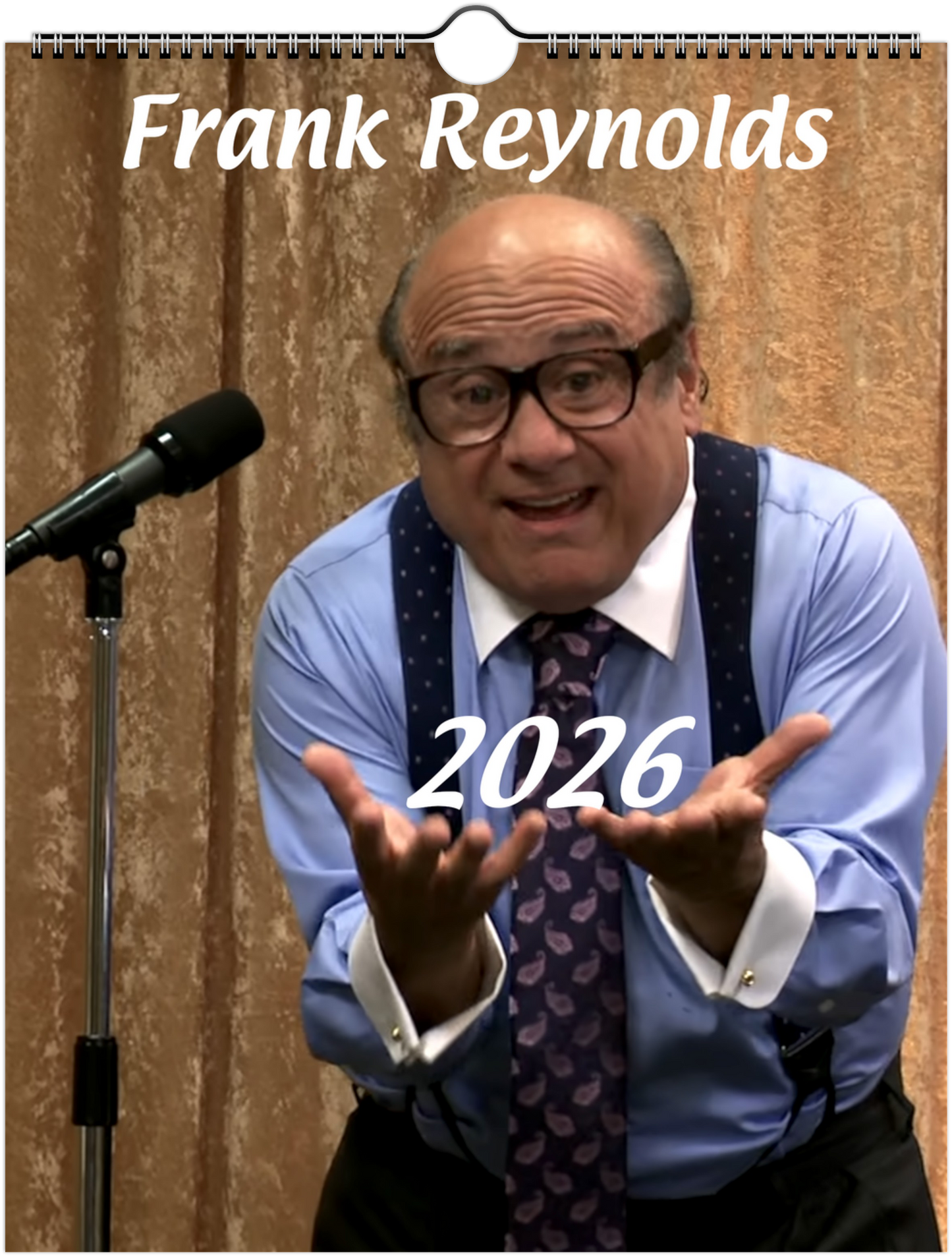 Its Always Sunny, Frank Reynolds, 2026 Wall calendar