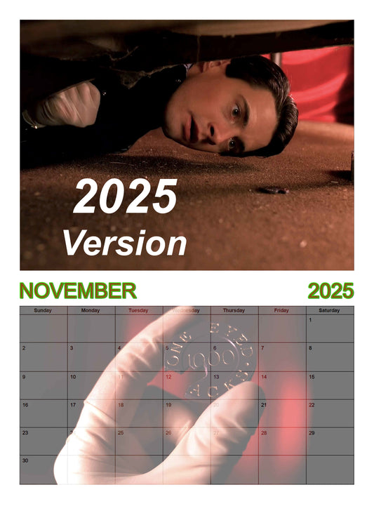 Twin peaks | Dale Cooper |  2025 Wall calendar