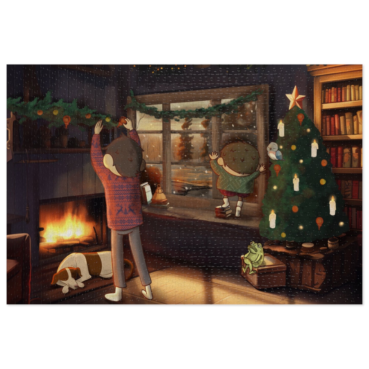 Over The Garden Wall - 110, 252, 500 and 1000 piece jigsaw puzzle