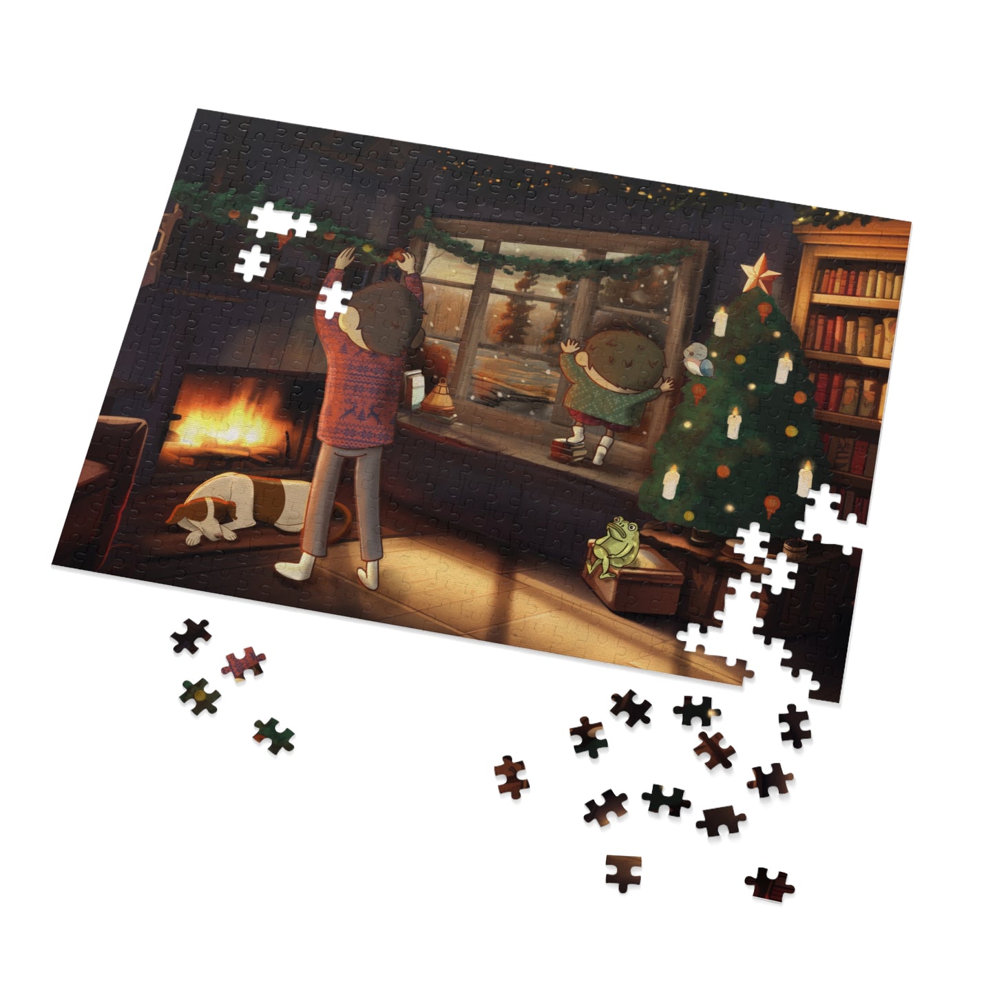 Over The Garden Wall - 110, 252, 500 and 1000 piece jigsaw puzzle