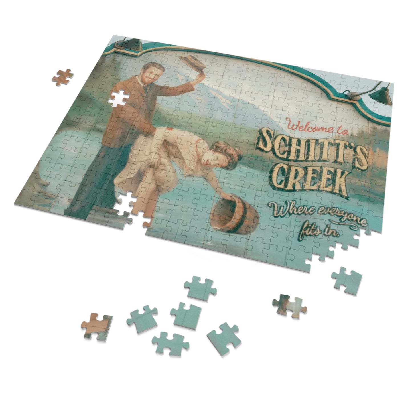 Schitt's Creek - 110, 252 and 500 piece jigsaw puzzle