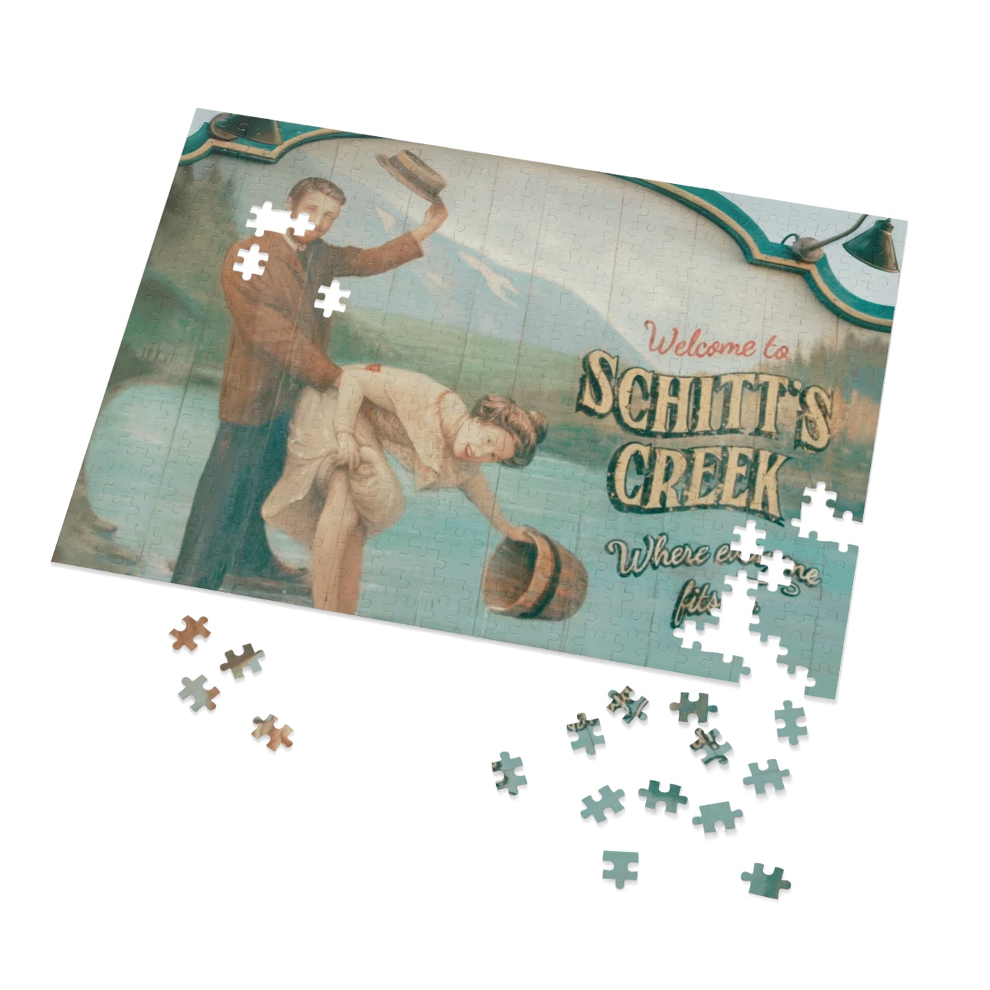 Schitt's Creek - 110, 252 and 500 piece jigsaw puzzle