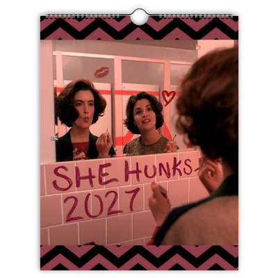 She-Hunks of Twin Peaks, 2027 Wall calendar