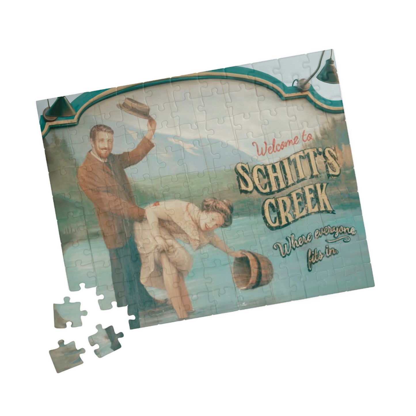 Schitt's Creek - 110, 252 and 500 piece jigsaw puzzle