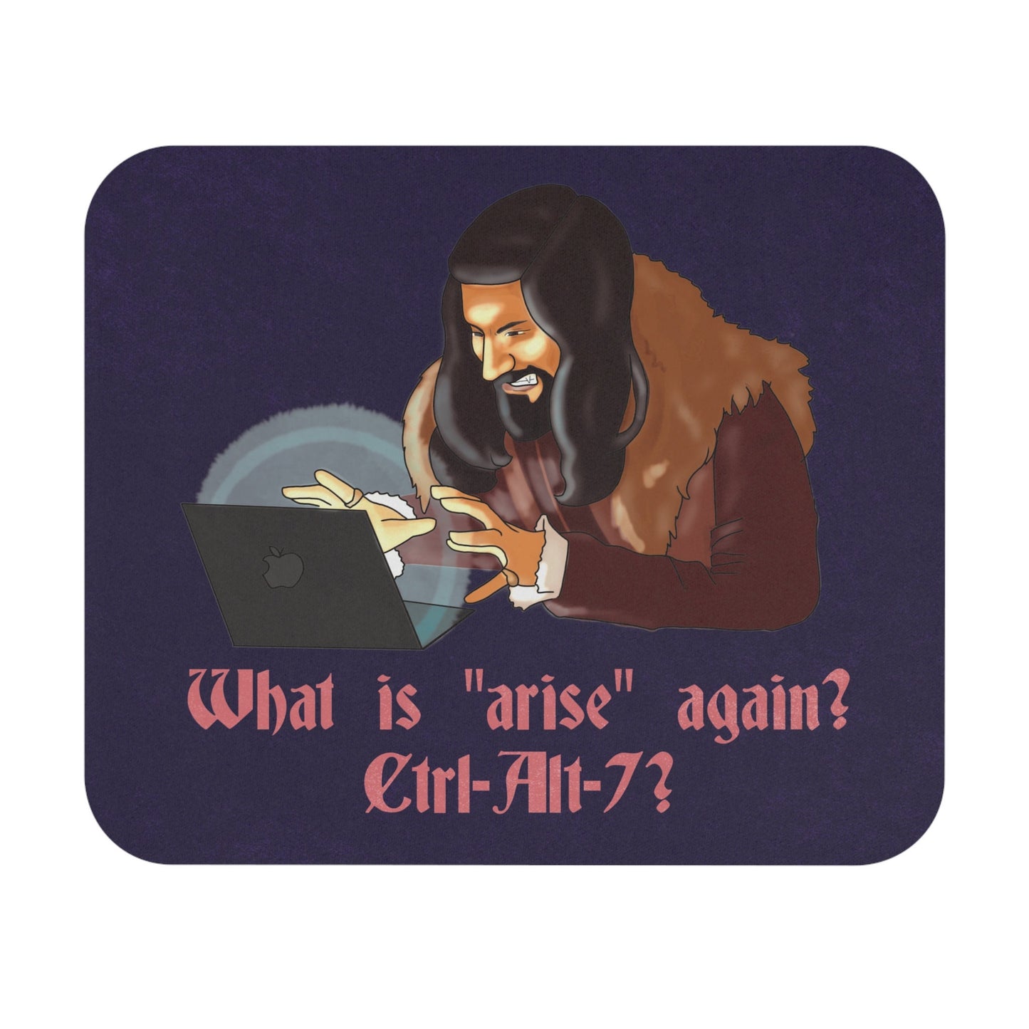 Nandor's chain email curse mousepad | What We Do In The Shadows