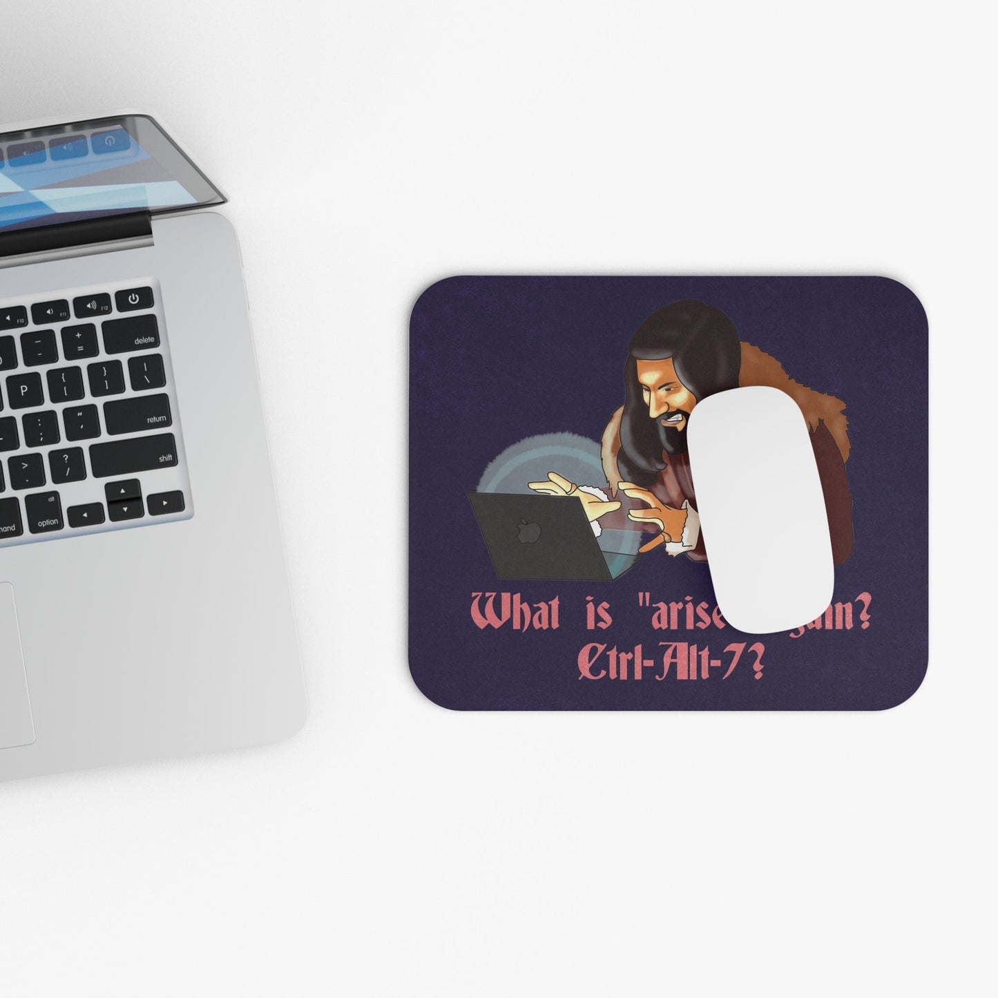 Nandor's chain email curse mousepad | What We Do In The Shadows