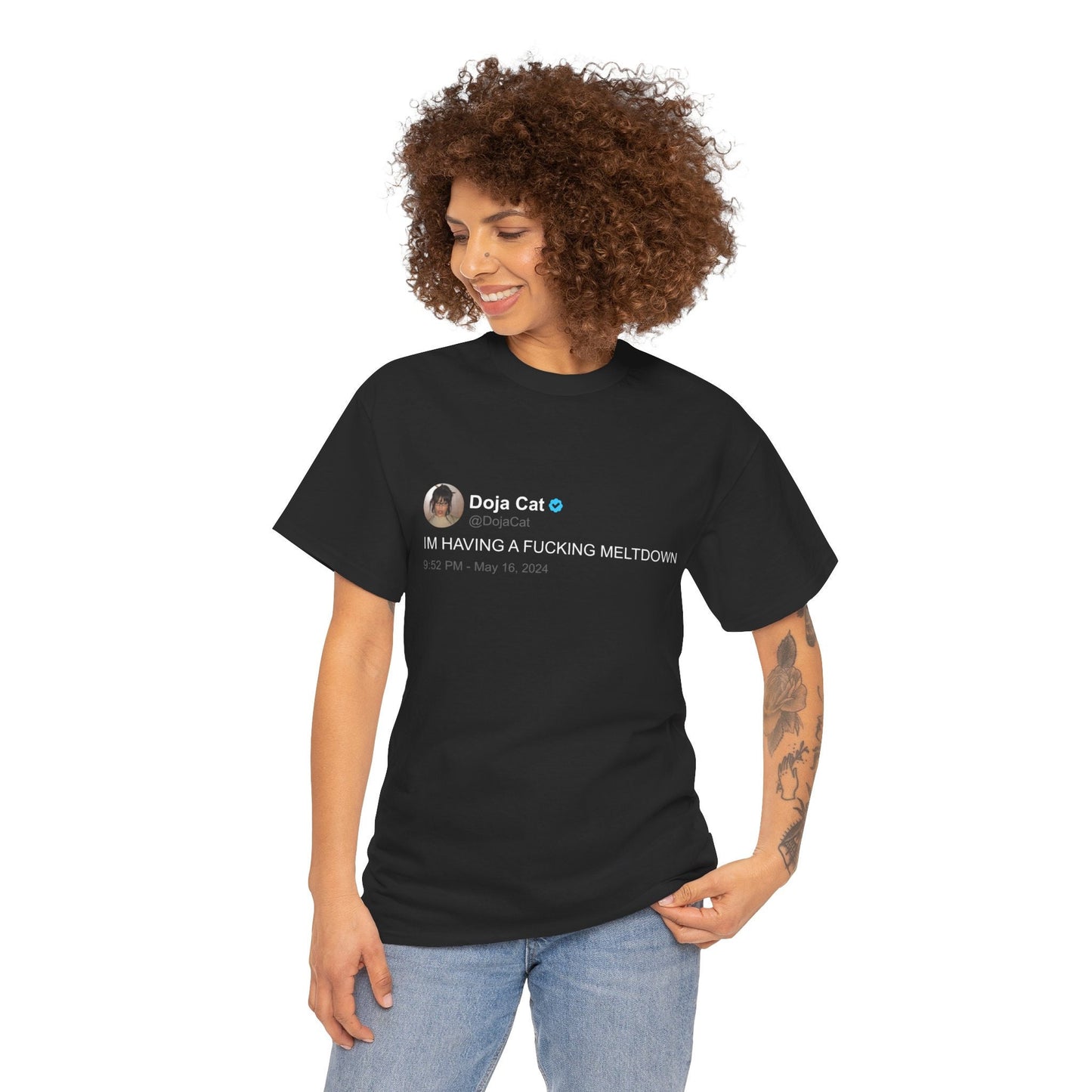 Doja Cat 'Having a meltdown' T Shirt | Twitter Classics