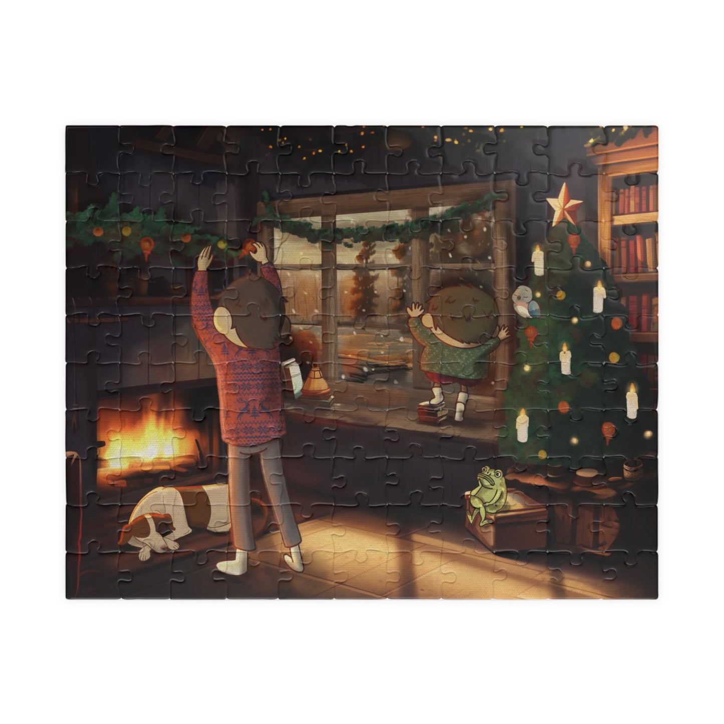 Over The Garden Wall - 110, 252, 500 and 1000 piece jigsaw puzzle