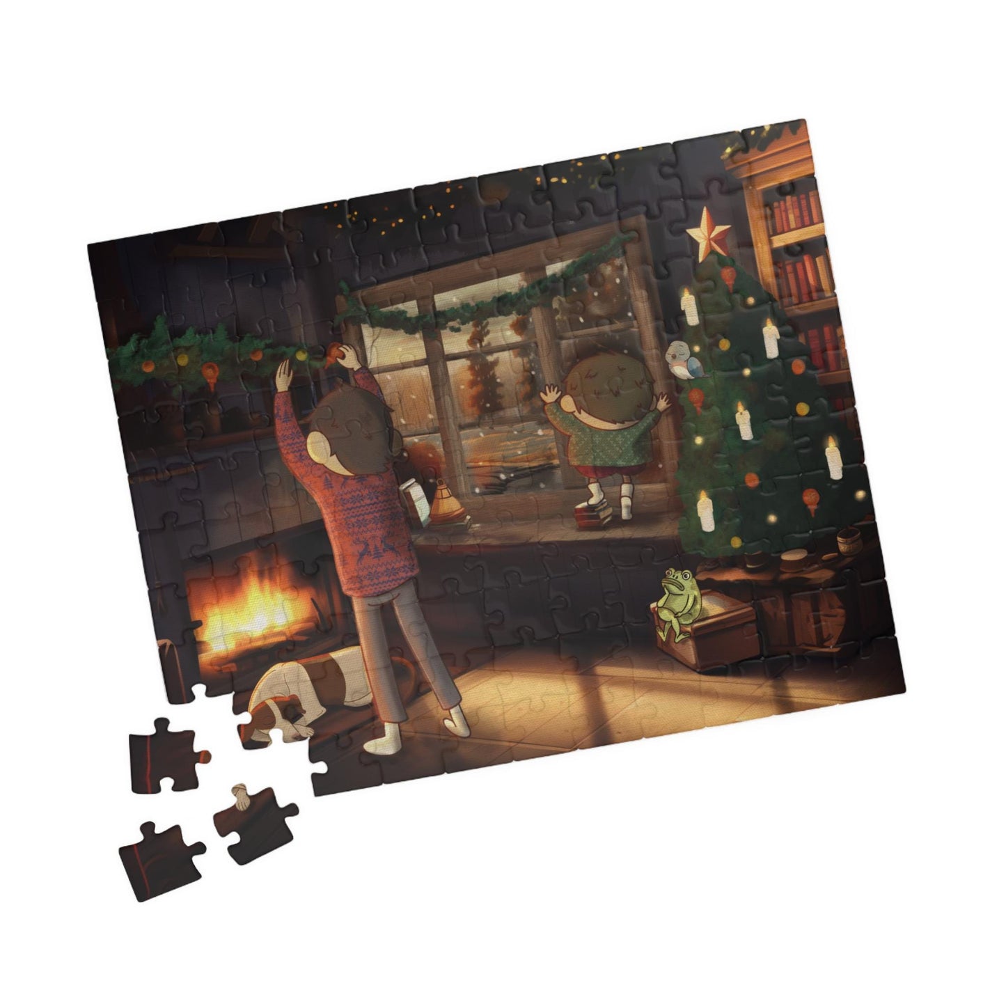 Over The Garden Wall - 110, 252, 500 and 1000 piece jigsaw puzzle