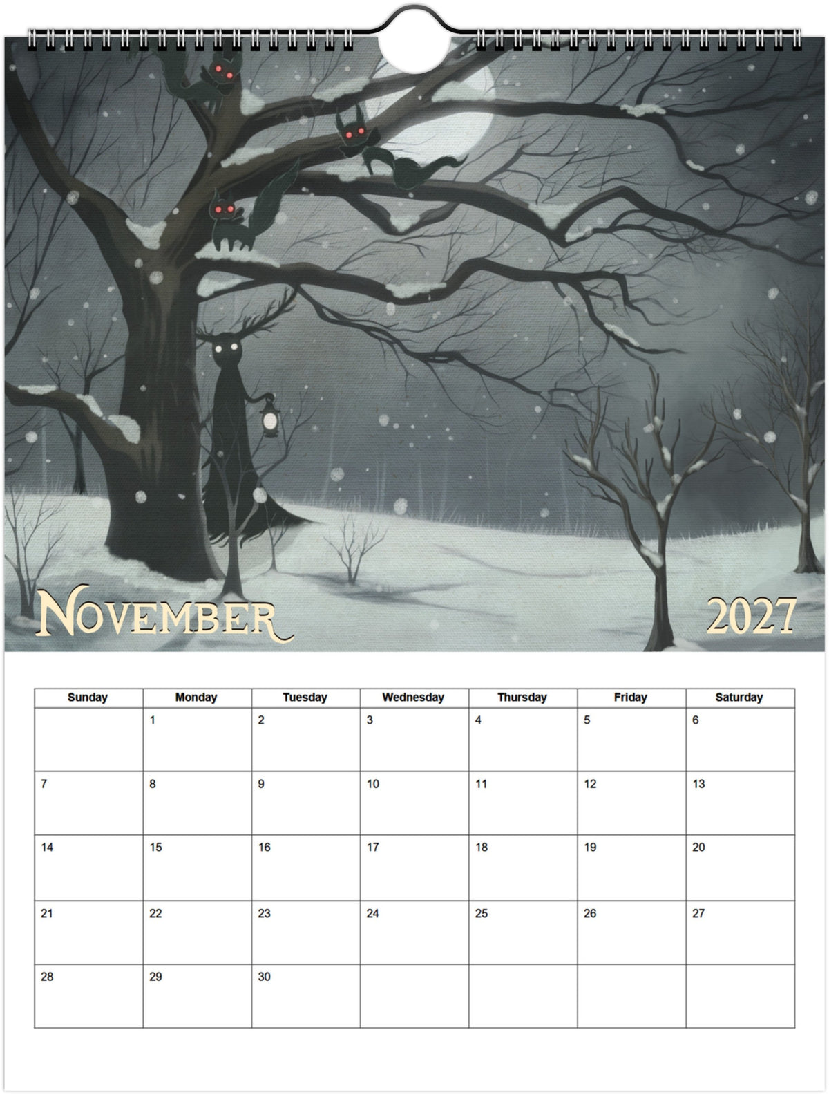 Over The Garden Wall | 2027 Wall Calendar