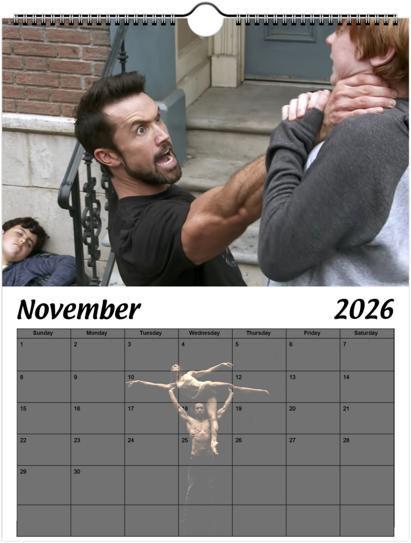 Its Always Sunny, No Context, 2026 Wall calendar