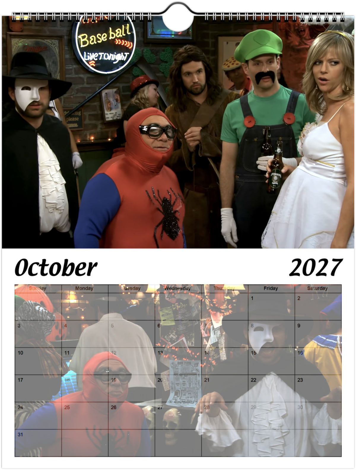 It's Always Sunny | The Gang Makes a Calendar | 2027 Version