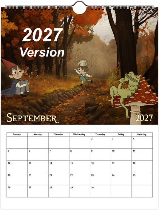Over The Garden Wall | 2027 Wall Calendar