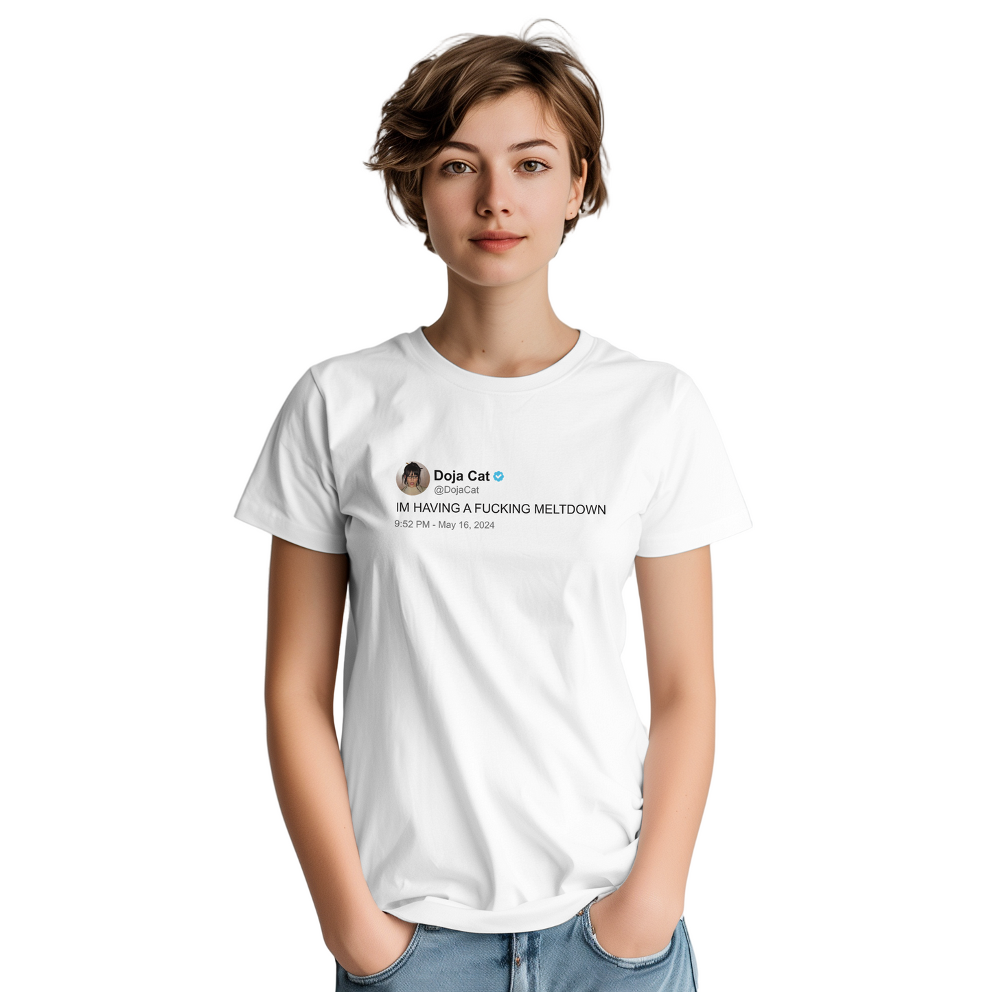 Doja Cat 'Having a meltdown' T Shirt | Twitter Classics